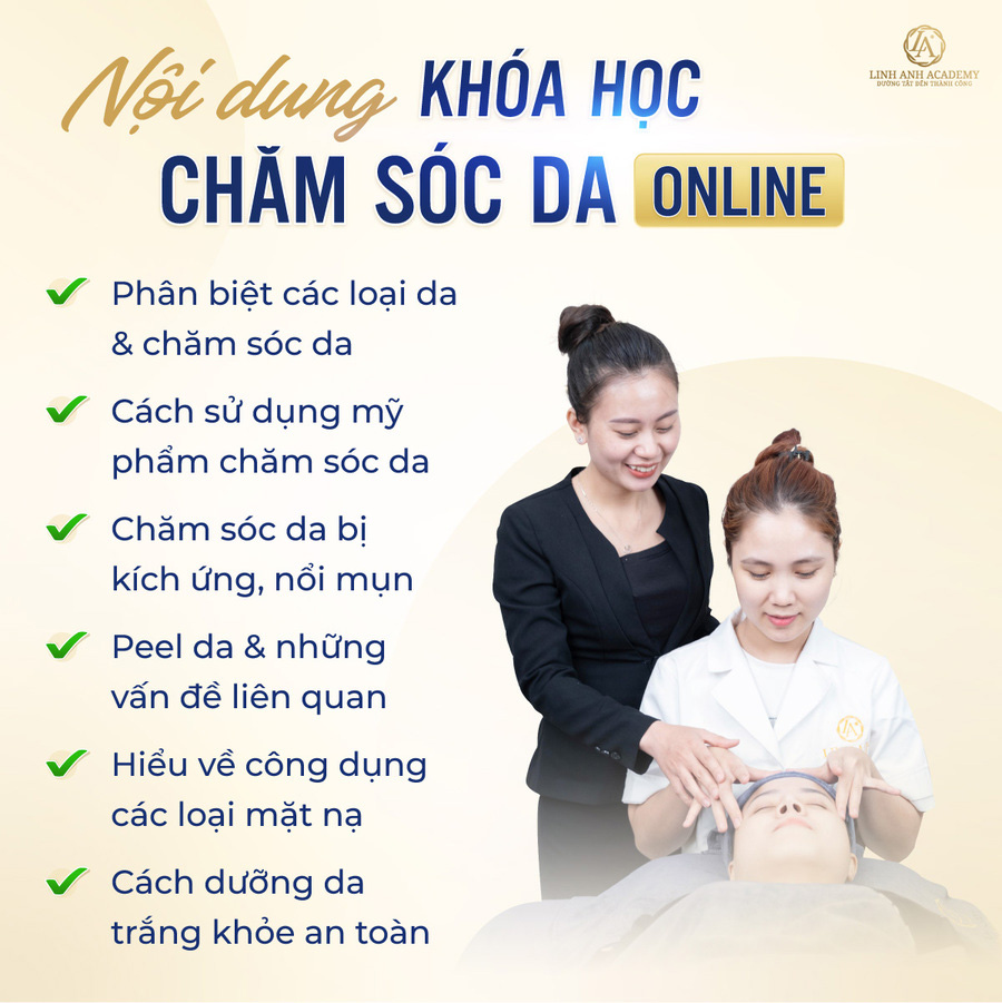 Khóa học Chăm Sóc Da Chuyên Sâu